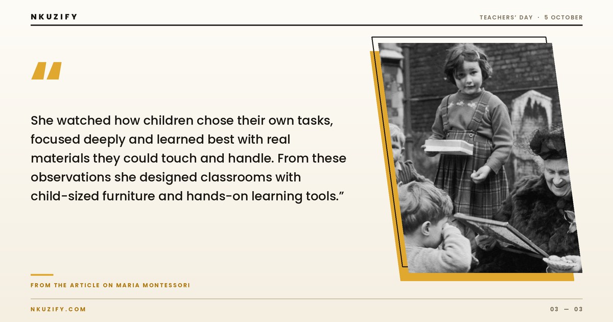Maria Montessori