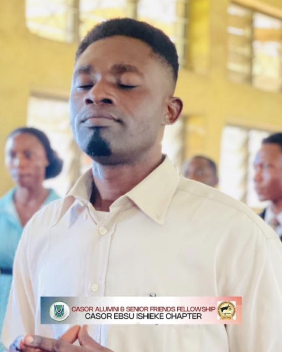 Mr Caleb Tochukwu, principal of Maris and Lois Modern Schools, Teacher of the Year