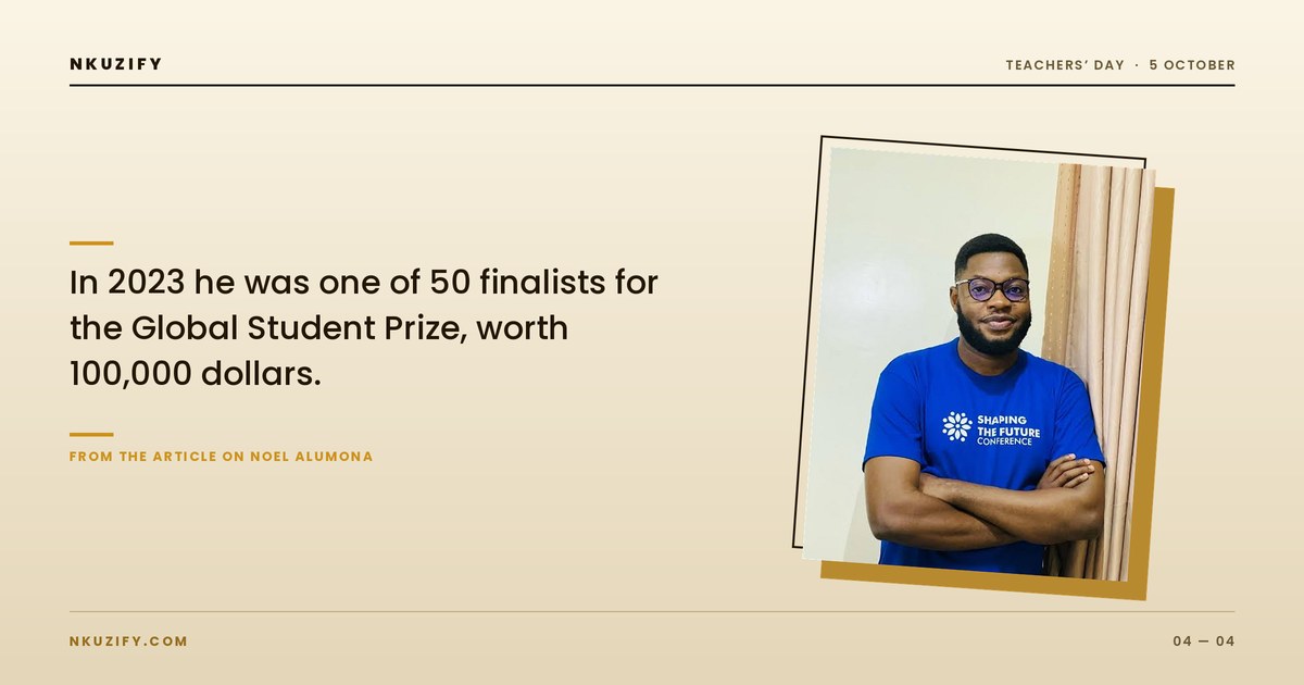 Noel Alumona, founder of Hope for African Children (photo 4)