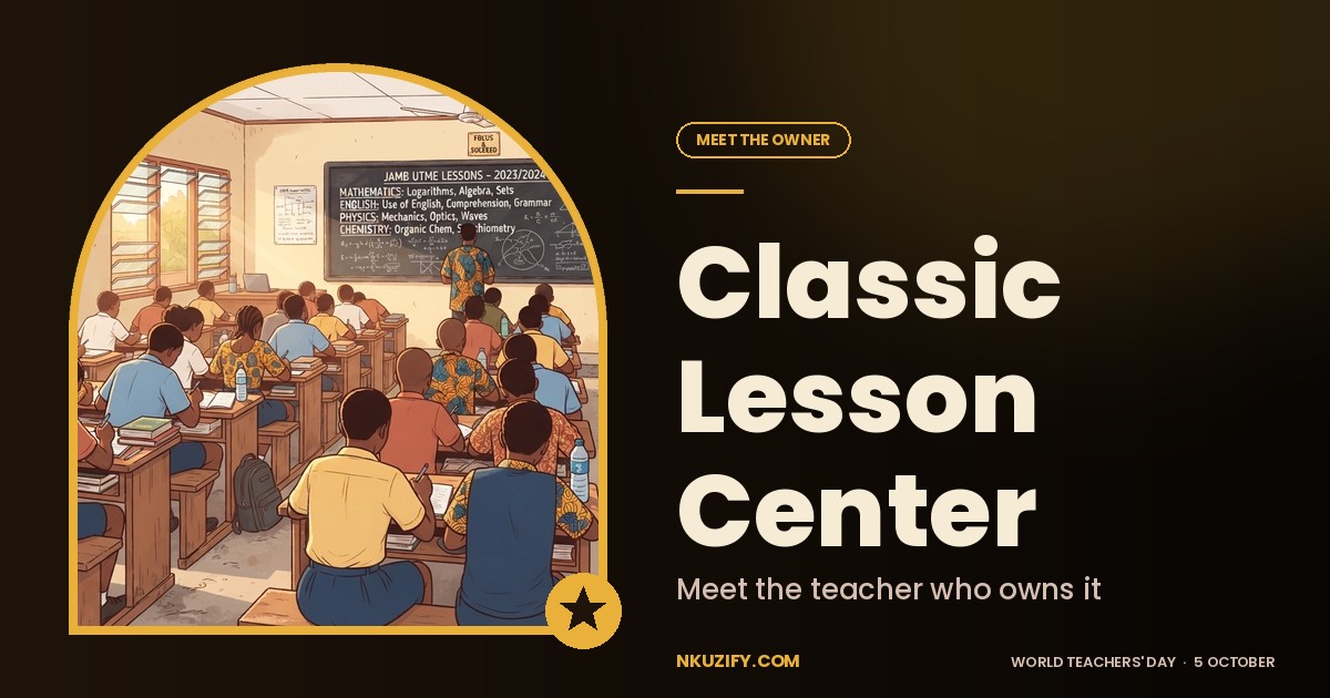 Classic Lesson Center and the Teacher Who Owns It