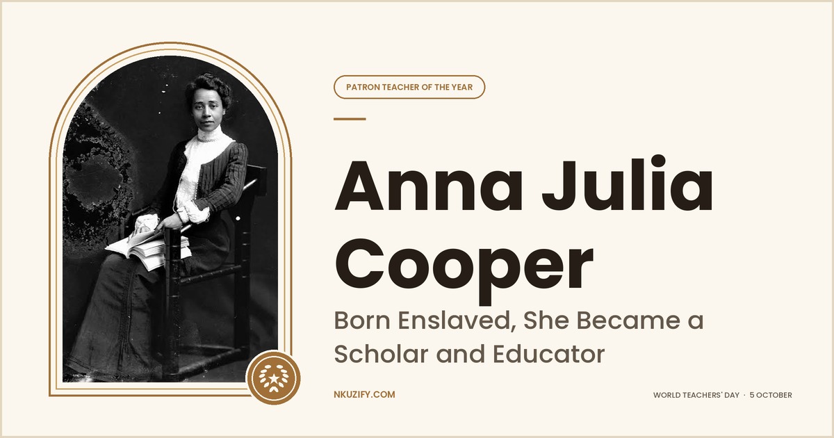 Anna Julia Cooper: Born Enslaved, She Became a Scholar and Educator