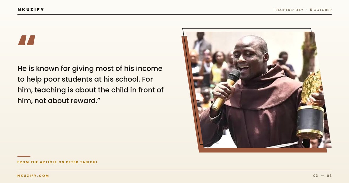 Peter Tabichi