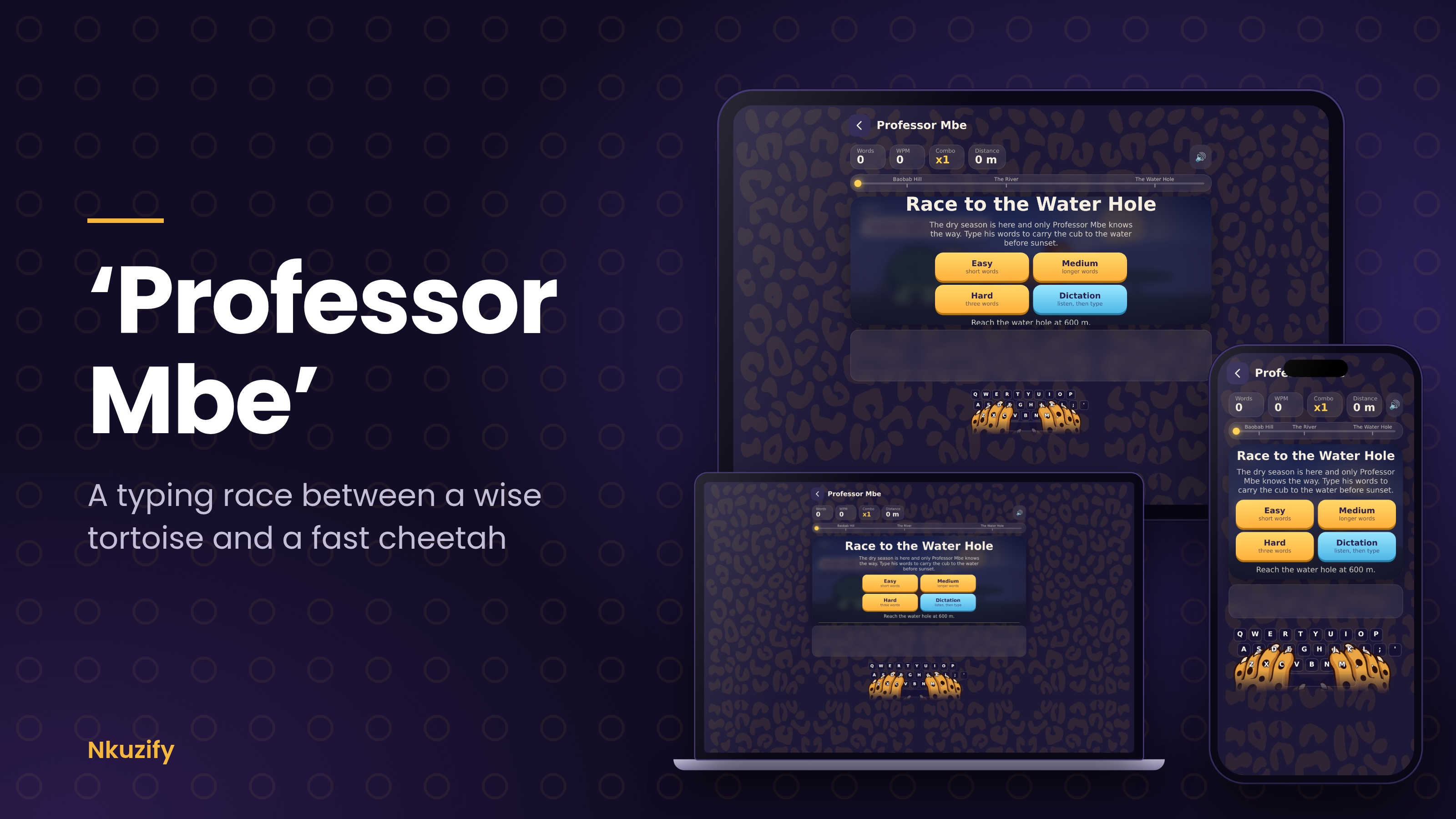 ‘Professor Mbe’: The Fourth Tekoon Game, Where A Wise Tortoise Teaches A Cheetah To Race