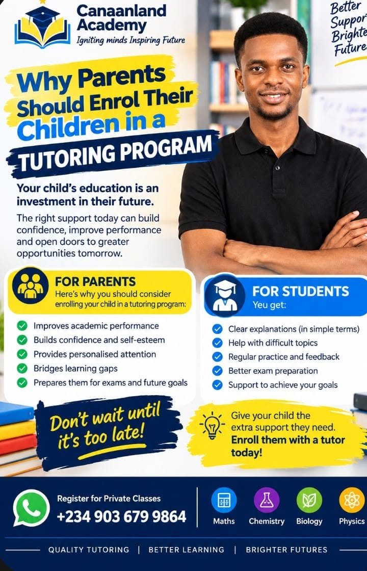 Tutor Chi S. Amaukwu, flyer 1 of 4